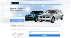 Desktop Screenshot of bmwremotestarter.com